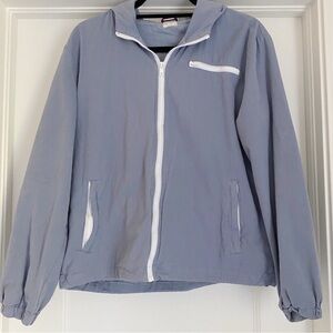Brandy Melville Krissy Windbreaker Blue John Galt